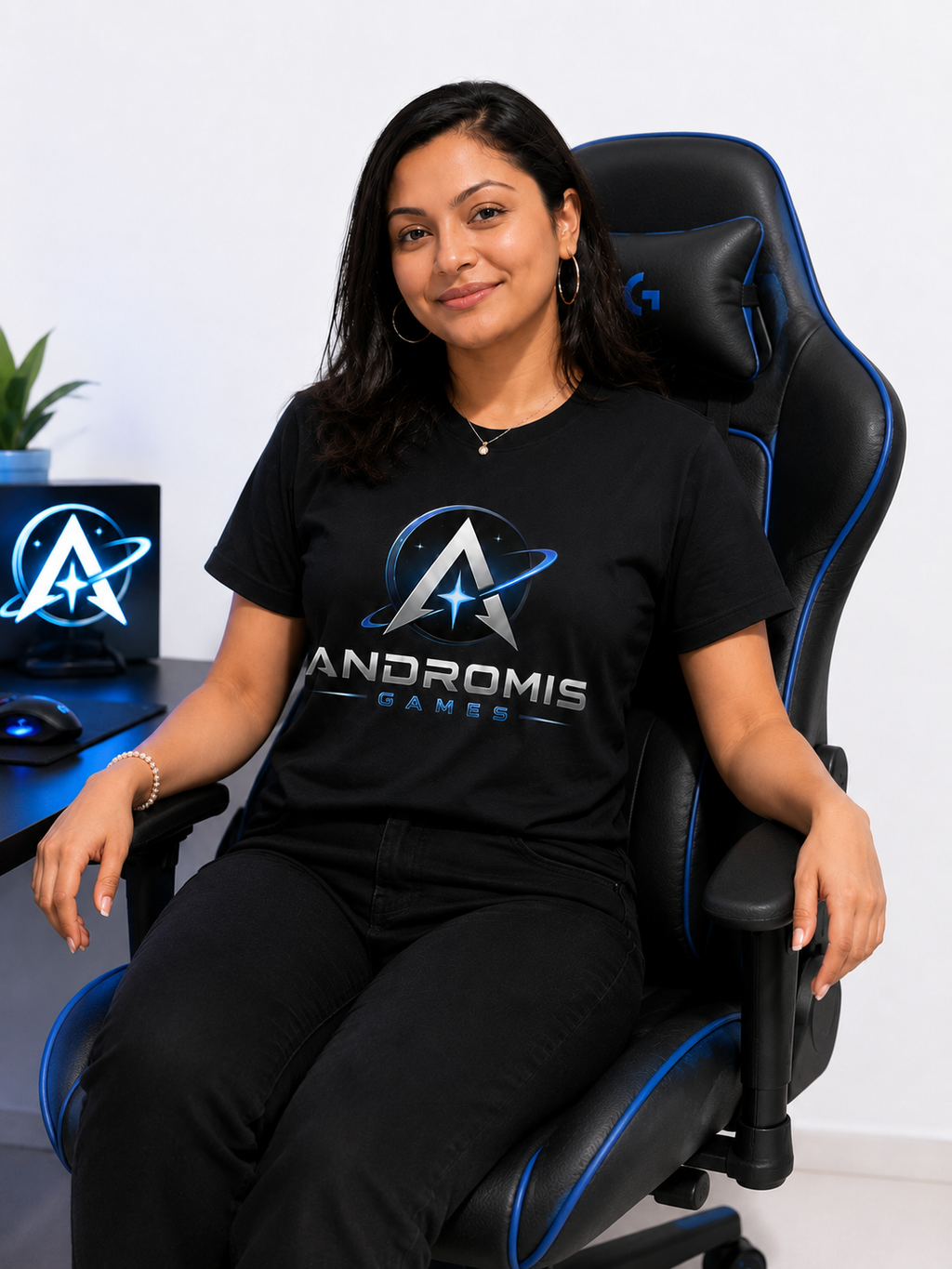 Andromis Games Heavyweight Gamer T-Shirt