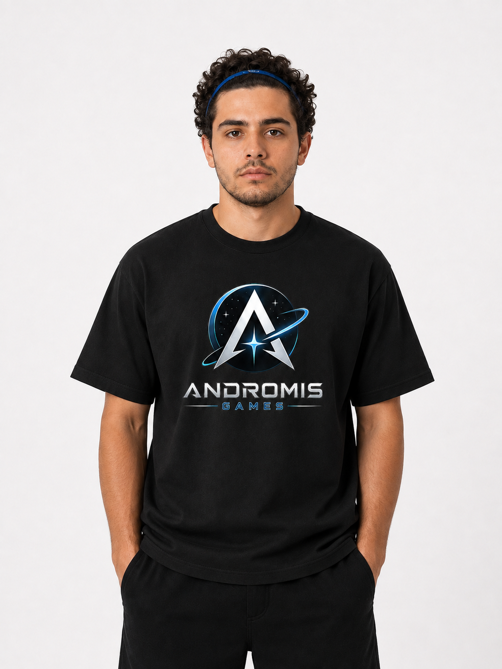 Andromis Games Heavyweight Gamer T-Shirt