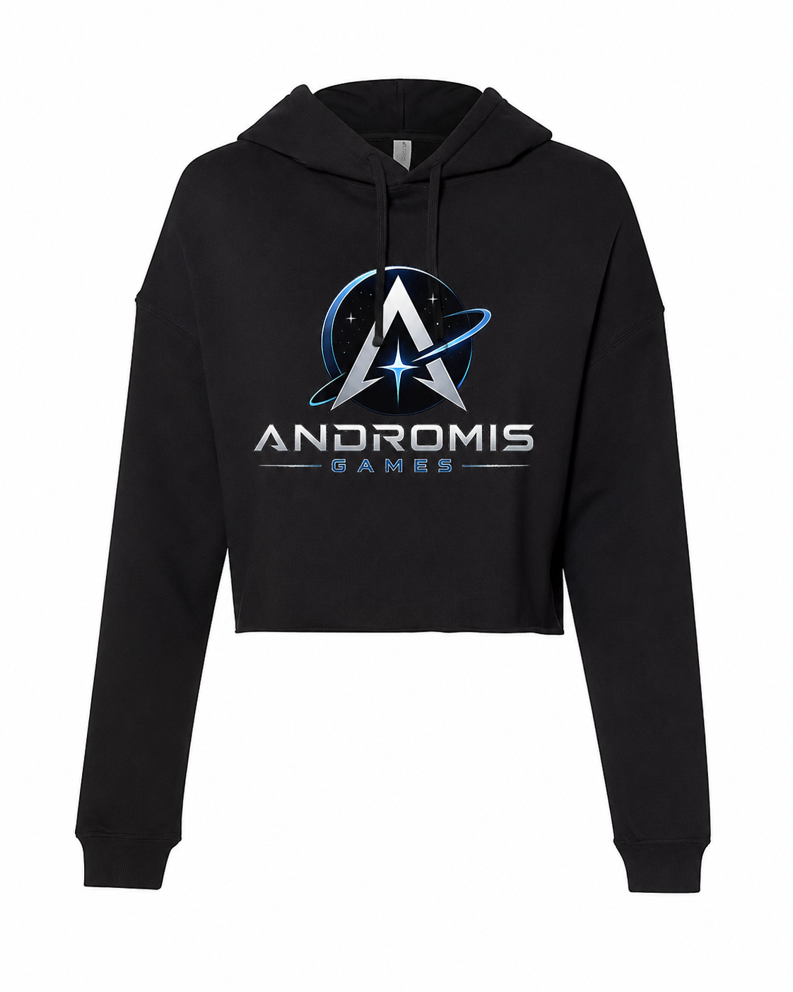 Andromis Games Women's Lightweight Crop Hoodie