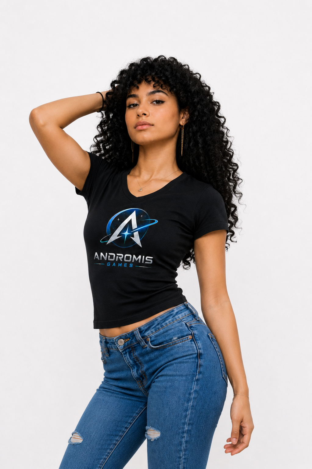 Andromis Games Women's Heavy Cotton T-Shirt